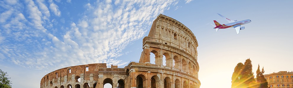 Nonstop from China to Rome