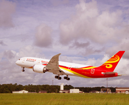 Ältere Jahresberichte der Hainan Airlines.